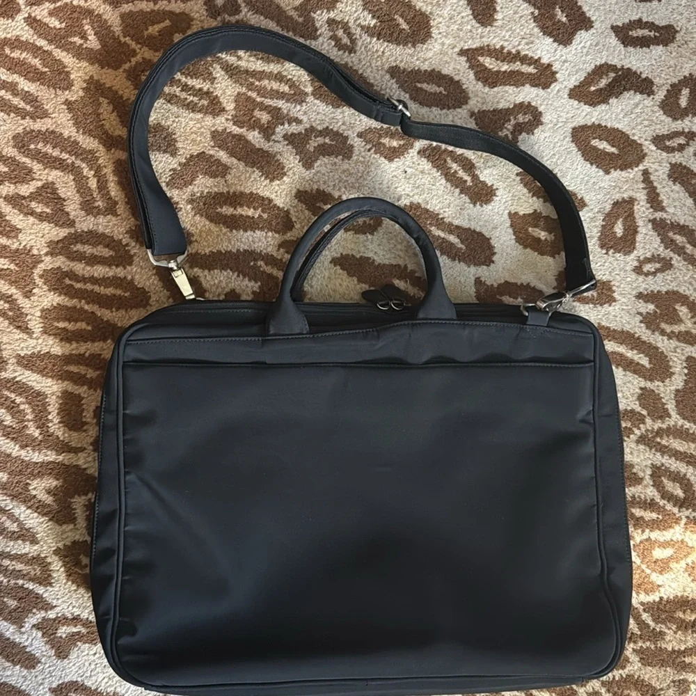 HOBO INTERNATIONAL Lap top bag Black Multi compartments Nylon Simple Basic Work